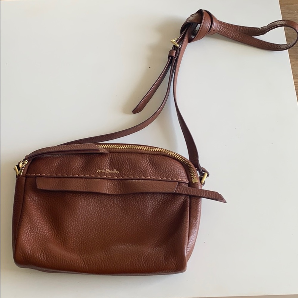 Leather crossbody